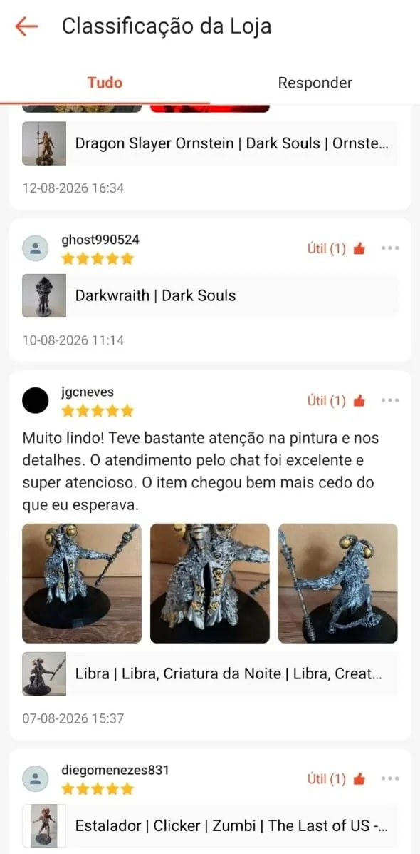Avaliações de clientes da Foloni Store na Shopee — página 4