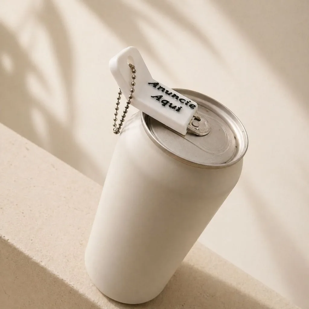 Chaveiro Abridor de Latas Personalizado | Protege as Unhas | Ideal para Mulheres