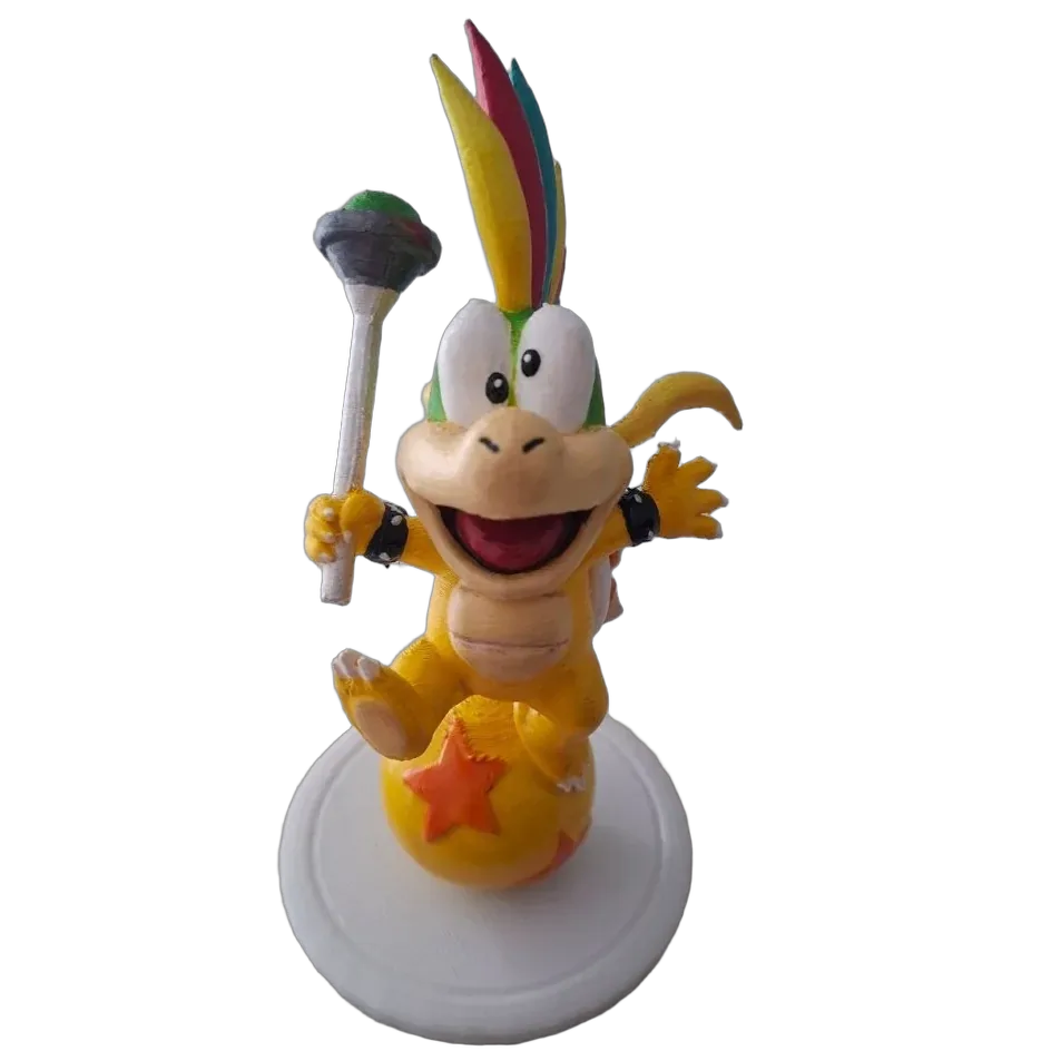 Lemmy Koopa | Bonequinho colorido raro