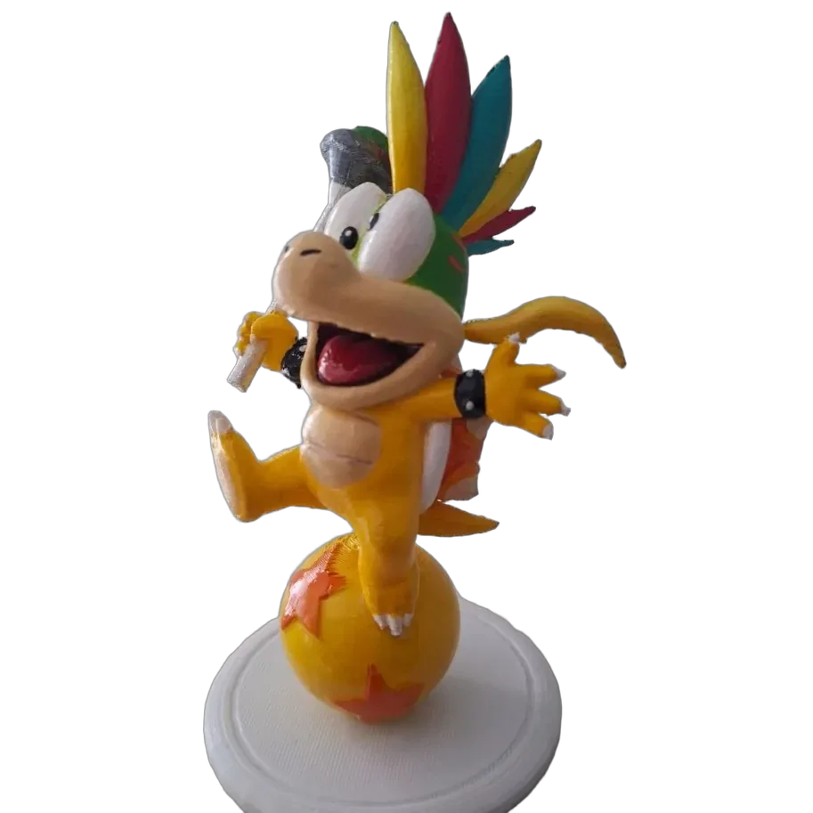 Lemmy Koopa | Bonequinho colorido raro