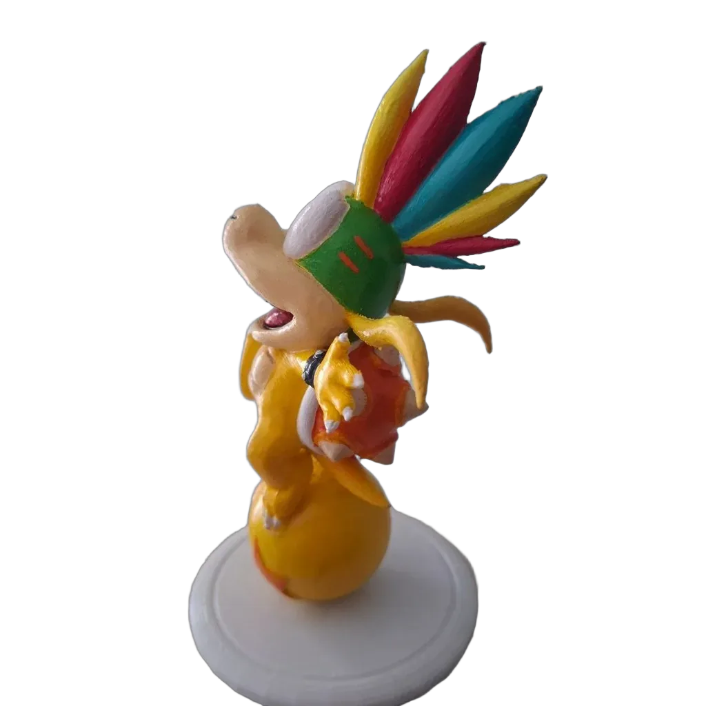 Lemmy Koopa | Bonequinho colorido raro