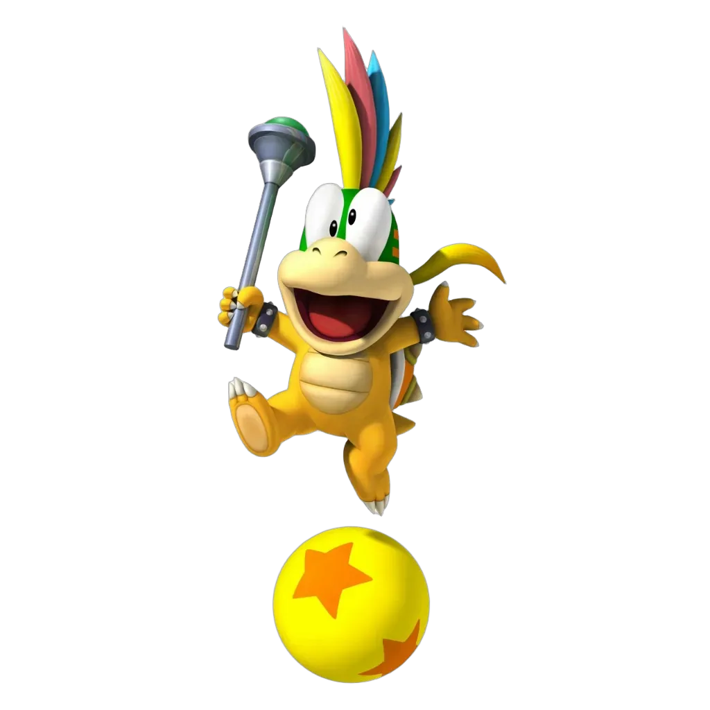 Lemmy Koopa | Bonequinho colorido raro