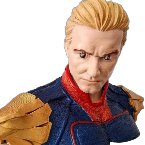 Busto Homelander | Capitão Pátria | The Boys - Com led