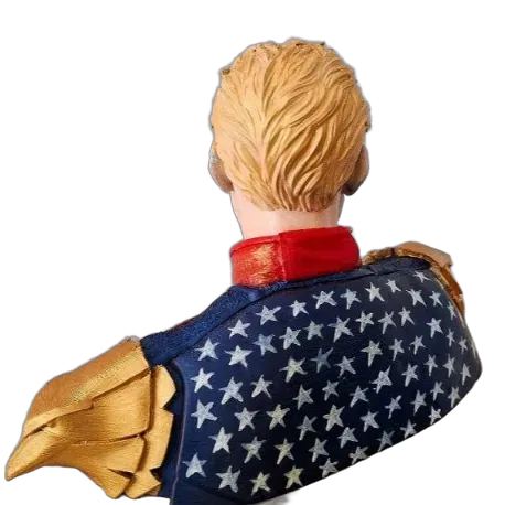 Busto Homelander | Capitão Pátria | The Boys - Com led