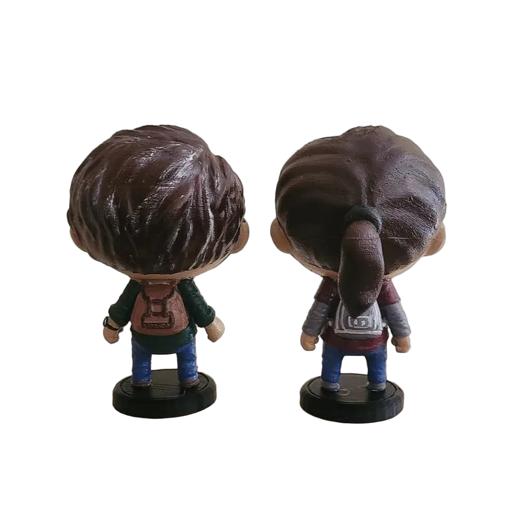 Ellie | Joel | Chibi The Last of US - Jogo