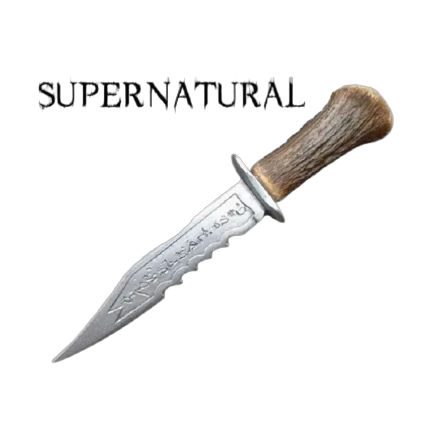 Kit Duas Espadas Supernatural - Demônio E Arcanjo