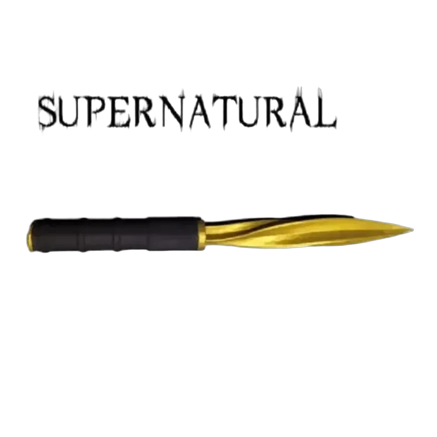 Kit Duas Espadas Supernatural - Demônio E Arcanjo