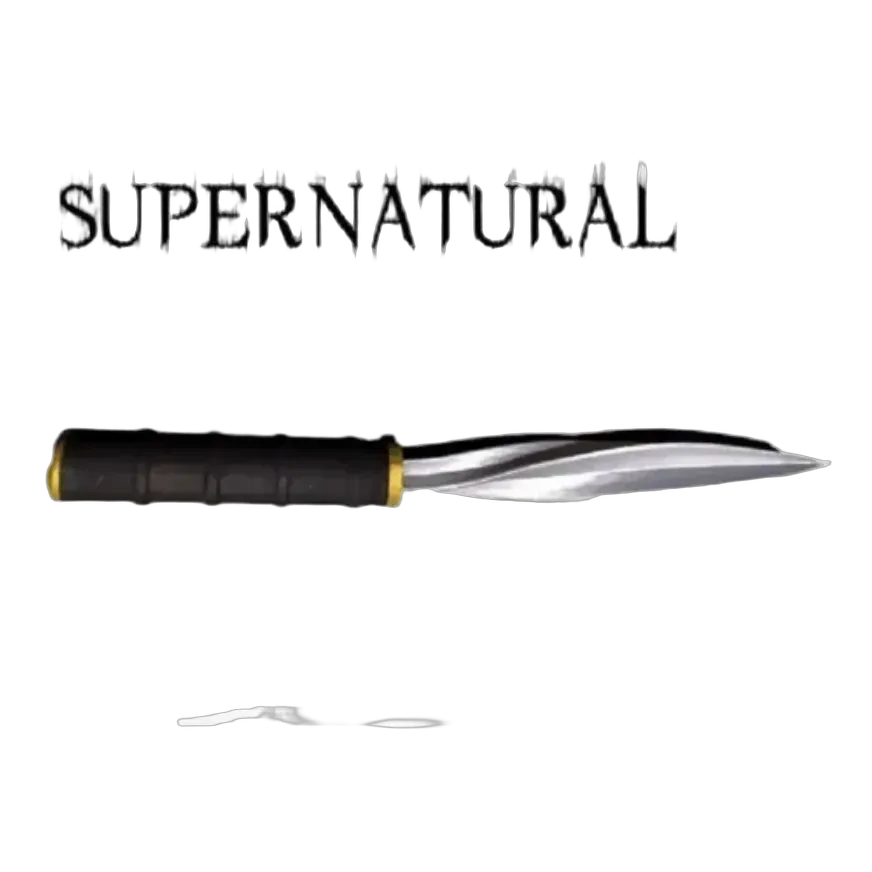 Kit Duas Espadas Supernatural - Demônio E Arcanjo