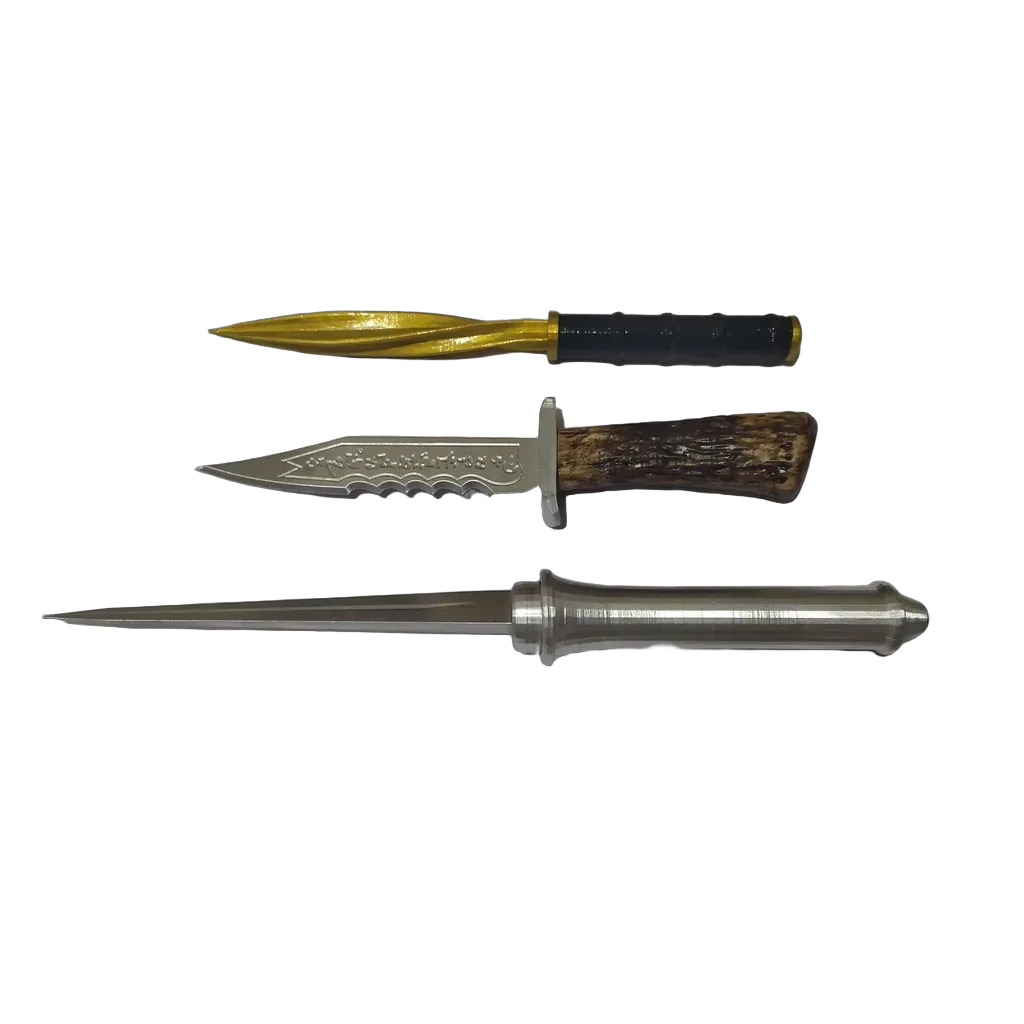 Kit Supernatural Espadas - Anjo, Demônio E Arcanjo Não-afiada