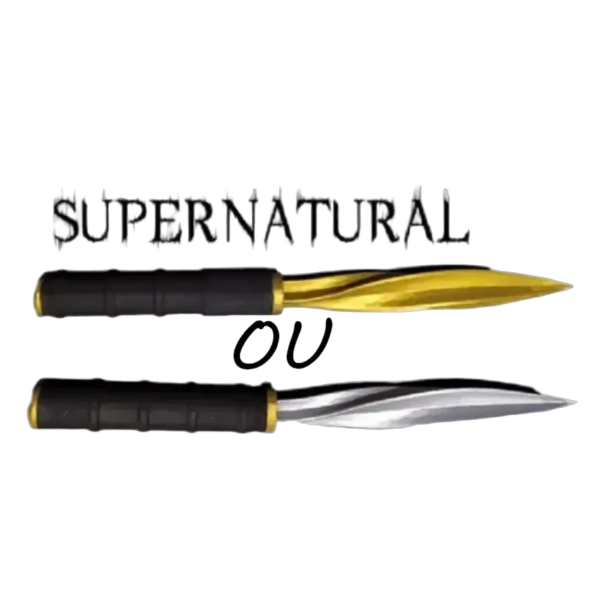 Kit Supernatural Espadas - Anjo, Demônio E Arcanjo