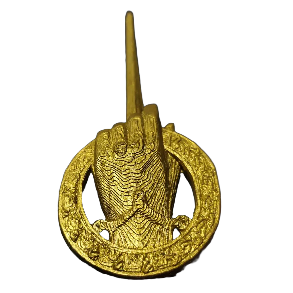 Mão do Rei Game of Thrones - Broche em Alto Relevo - Hand of the king