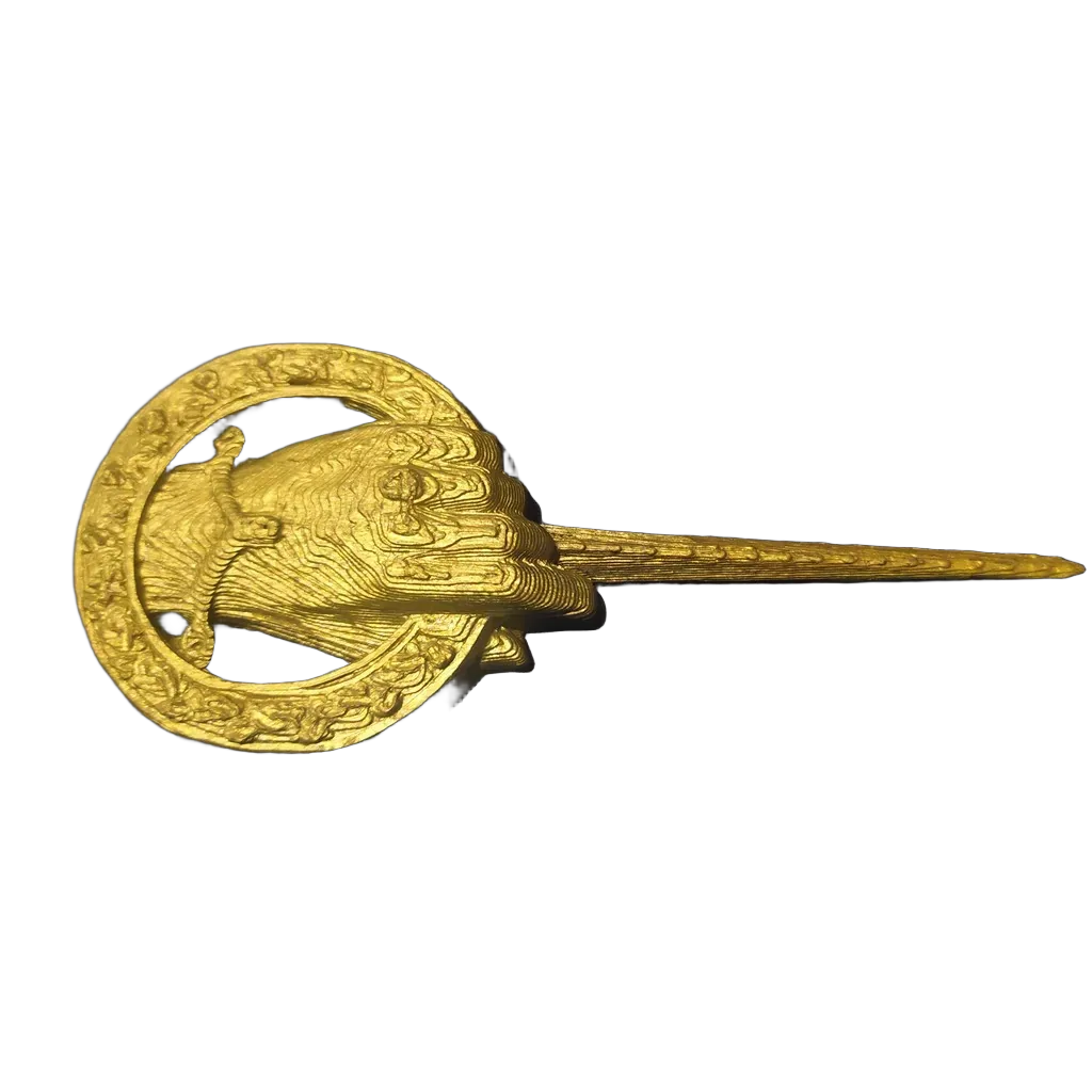 Mão do Rei Game of Thrones - Broche em Alto Relevo - Hand of the king
