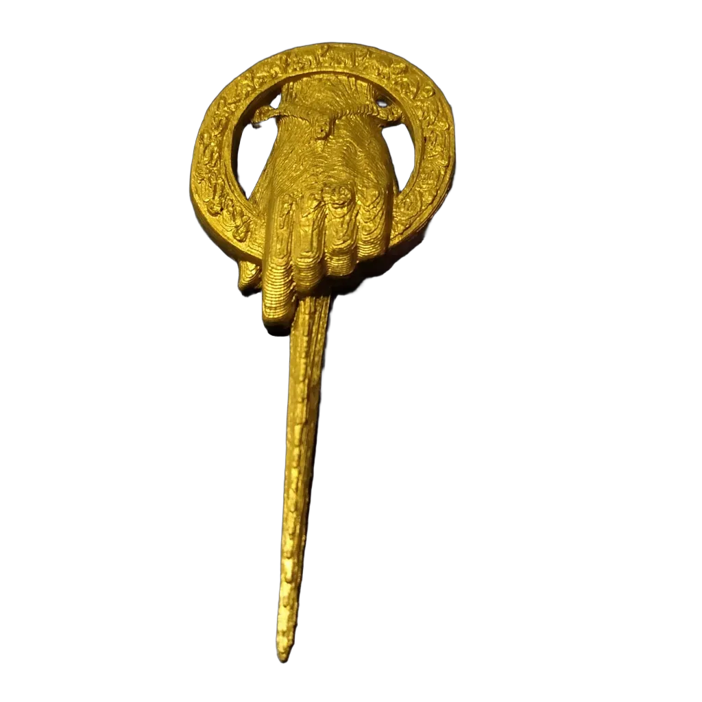 Mão do Rei Game of Thrones - Broche em Alto Relevo - Hand of the king
