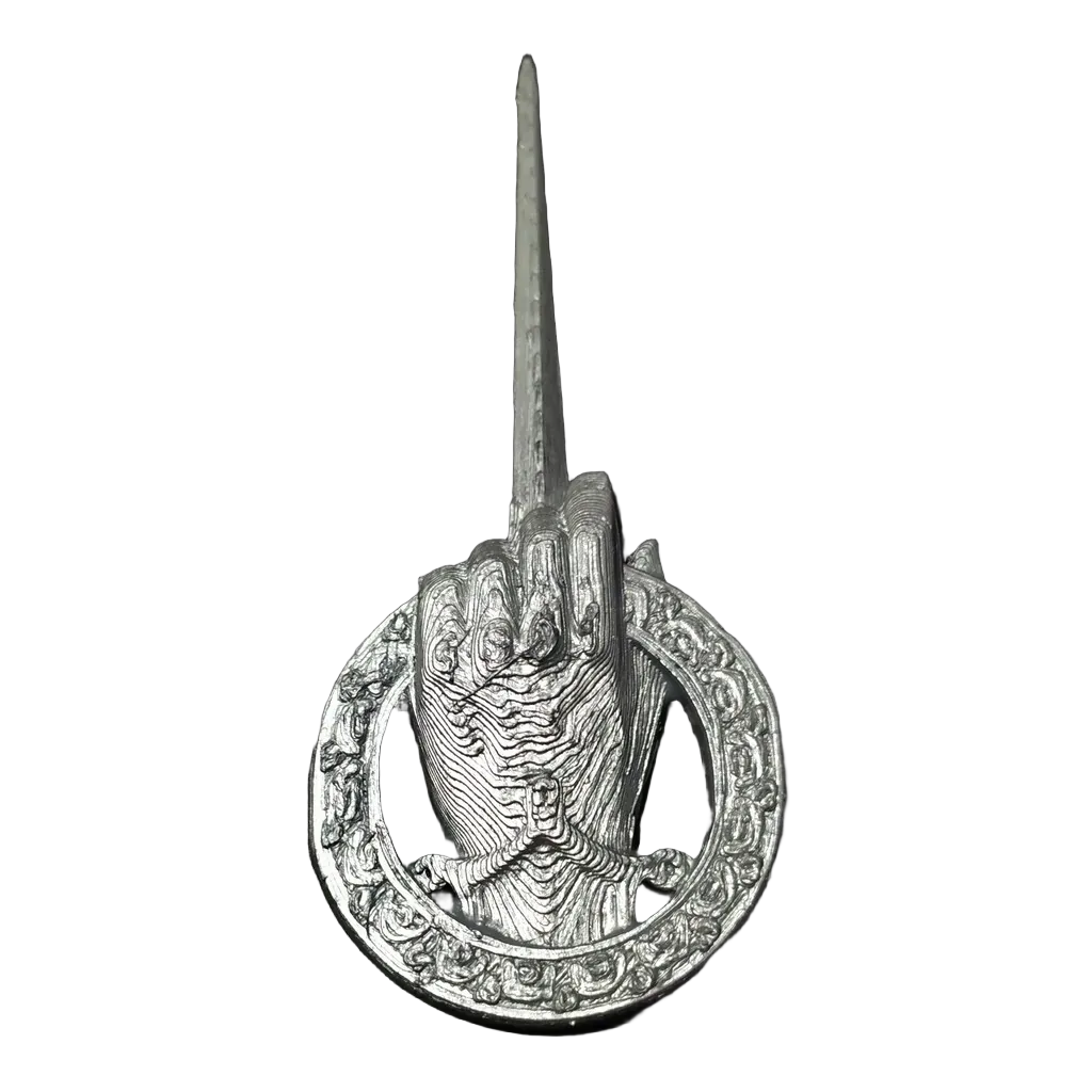 Mão do Rei Game of Thrones - Broche em Alto Relevo - Hand of the king