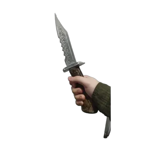 Faca Demon Ruby Supernatural Demon Blade, Não-afiada
